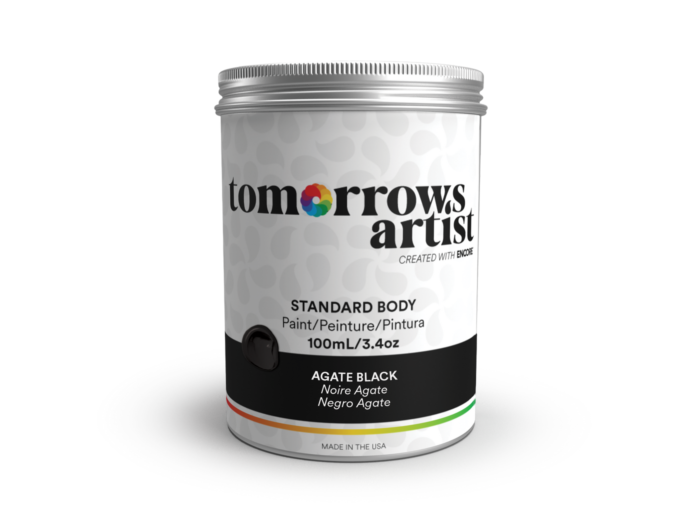 Tomorrows Artist: Standard Body Eco-Friendly Acrylic Art Paint 100ml/3.38oz Jar