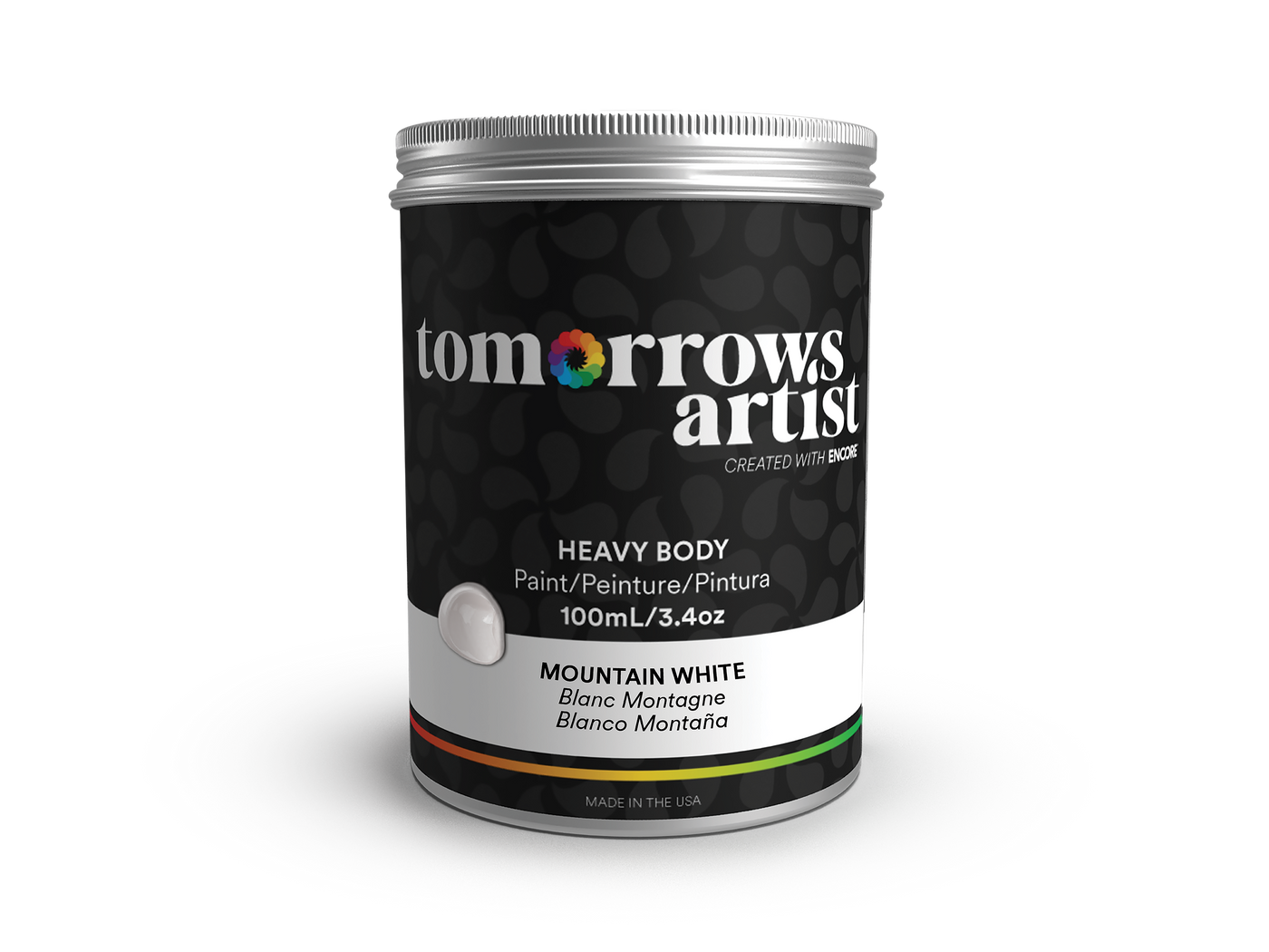 Tomorrows Artist: Heavy Body Eco-Friendly Acrylic Art Paint 100ml/3.38oz Jar