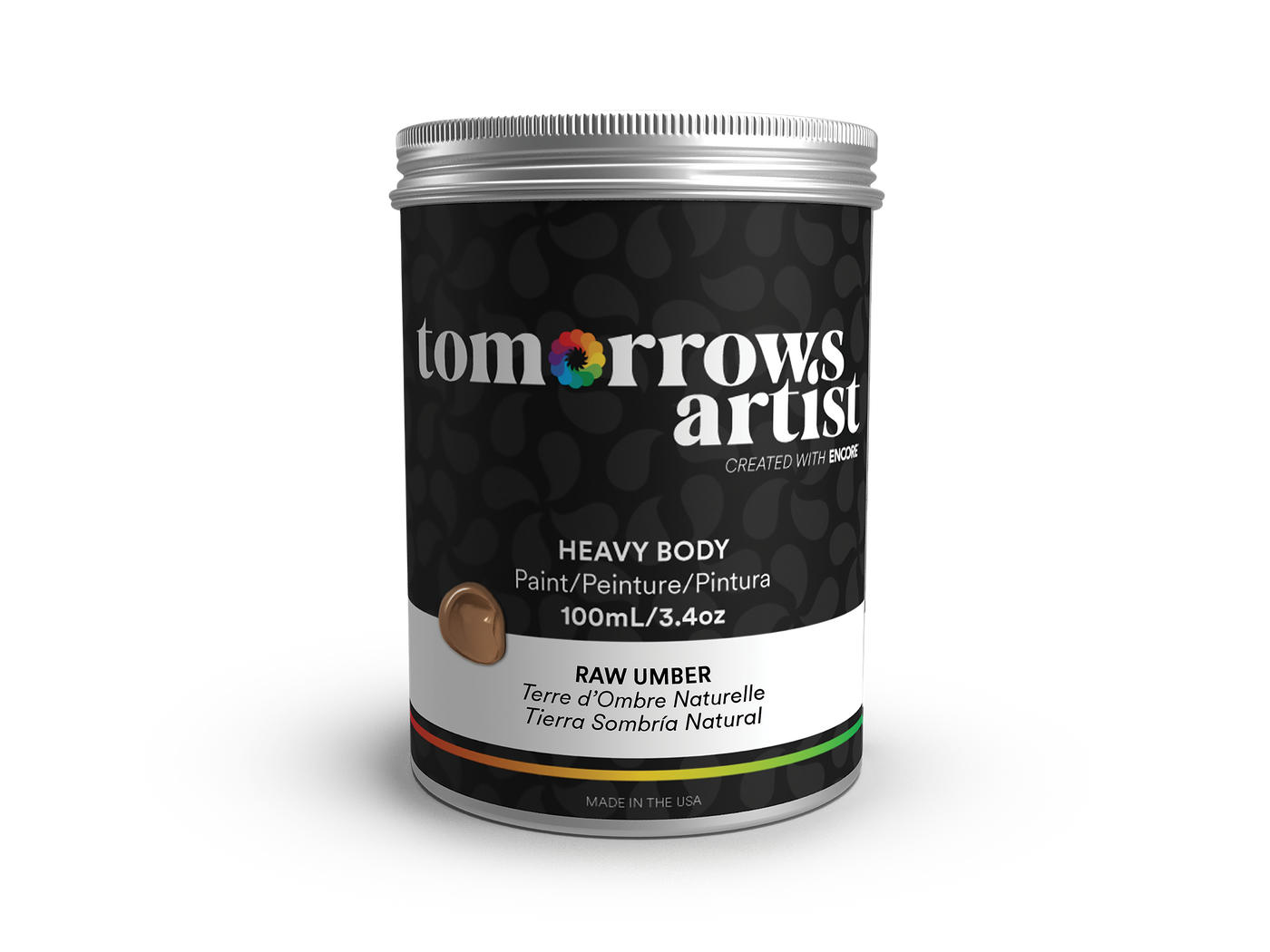 Tomorrows Artist: Heavy Body Eco-Friendly Acrylic Art Paint 100ml/3.38oz Jar